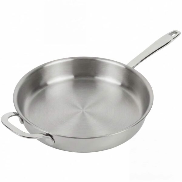 6ac995c8-e27f-4c5f-a1de-347ade933ffd.jpg Alva - Maestro 5-Ply Stainless Steel Frying Pan - Silver