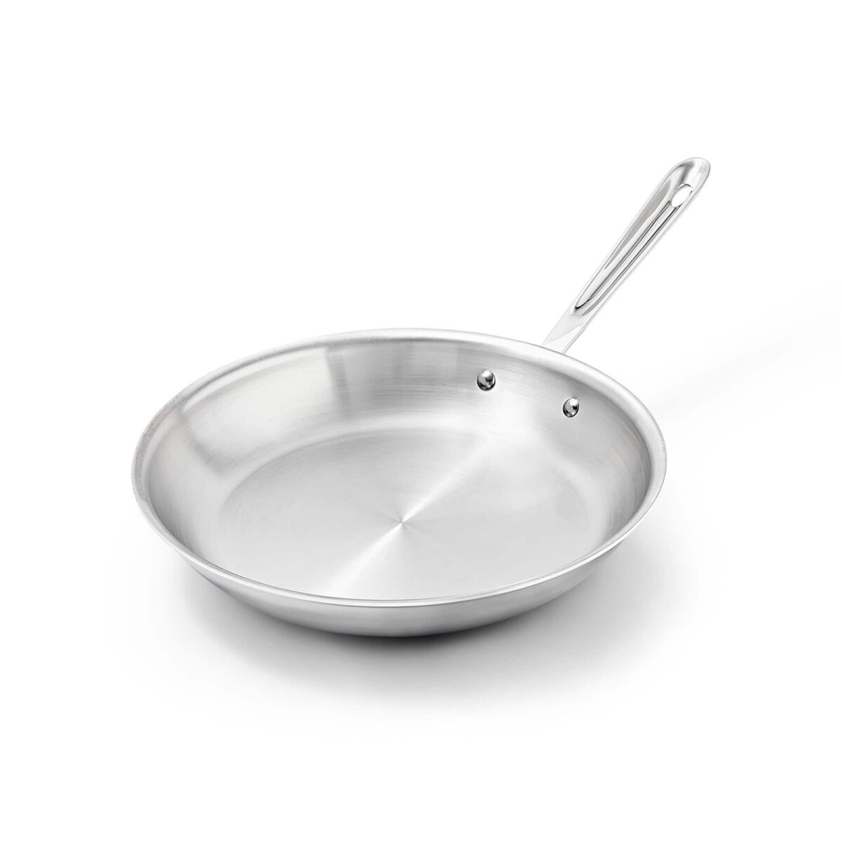 6b2fb071-6a73-4eee-b2c5-f114819ca532.jpg All Clad - All-Clad 12" Stainless Steel Fry Pan, 3-Ply Bonded Cookware - Silver