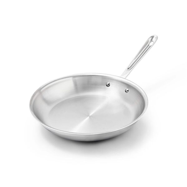 6b2fb071-6a73-4eee-b2c5-f114819ca532.jpg All Clad - All-Clad 12" Stainless Steel Fry Pan, 3-Ply Bonded Cookware - Silver