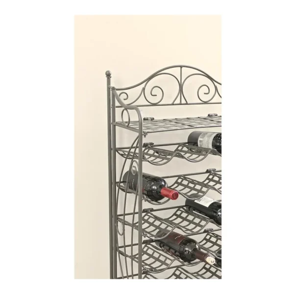 6bdc8371-72ba-47fa-8590-ca893f2e59d5.jpg International Caravan - Iron 24-Bottle Wine Rack - Rustic Brown