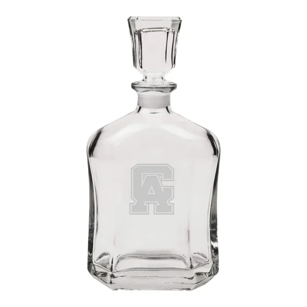 6c68f751-b759-4821-bd73-61e97b78388a.jpg Jardine - Central Alabama Community College Trojans 23.75oz. Crystal Whisky Decanter - Multicolor