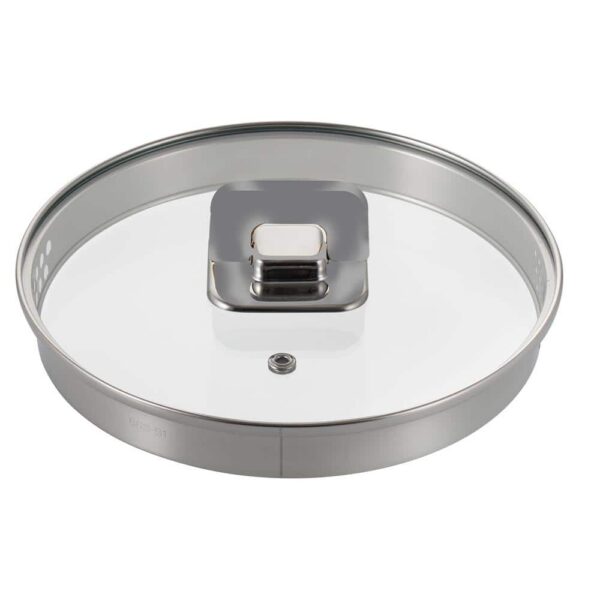 6e0f6b6d-9f81-4f36-9fe0-179afb5d1ffe.jpg NutriChef - 3.1 Quart Saucepan Pot-See-Through Tempered Glass Lids, Works with Model: NCCWSTKGRY , One Size - Gray