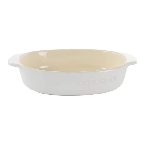 6e80c566-a8c2-4303-8985-b161428b42ce.jpg Crockpot - Crock Pot Artisan 2.5 Quart Oval Stoneware Casserole - White