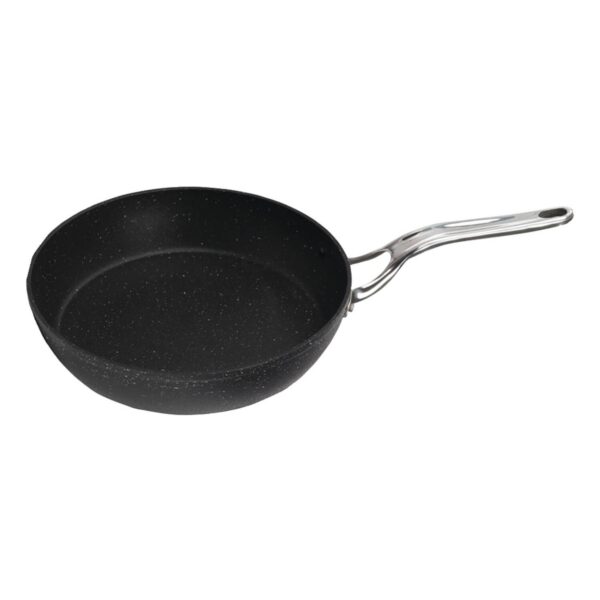 6fb33f65-0134-4508-b99e-c24f516ca6fb.jpg THE ROCK by Starfrit - Fry Pan with Stainless Steel Handle 8" - Black