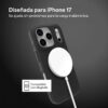 702318830_2.jpg Zagg Case Luxe with MagSafe for iPhone 17 Pro - Black