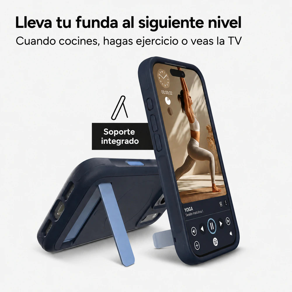 702322369_4.jpg Zagg Case Sedona with MagSafe KS for iPhone 18 Pro/17 Pro - Navy Blue