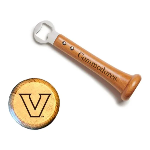 711faddf-a0df-4ff4-a8fd-4648d3e26084.jpg Baseball BBQ - Vanderbilt Commodores Pickoff Bottle Opener - Multicolor