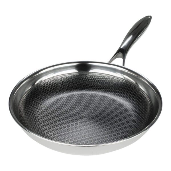 713de78c-0748-49c6-ad2c-3f860a40a8d0.jpg Frieling - Black Cube 8 Inch Stainless/Nonstick Hybrid Fry Pan - Silver