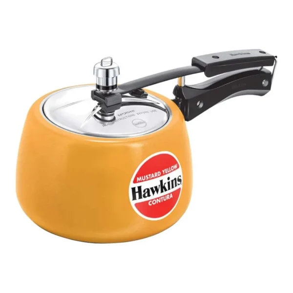 72c66323-1ed4-4f0f-ba6c-bb1d72f40db6.jpg Hawkins CMY30 3L Pressure Cooker Ceramic Coated – Mustard Yellow