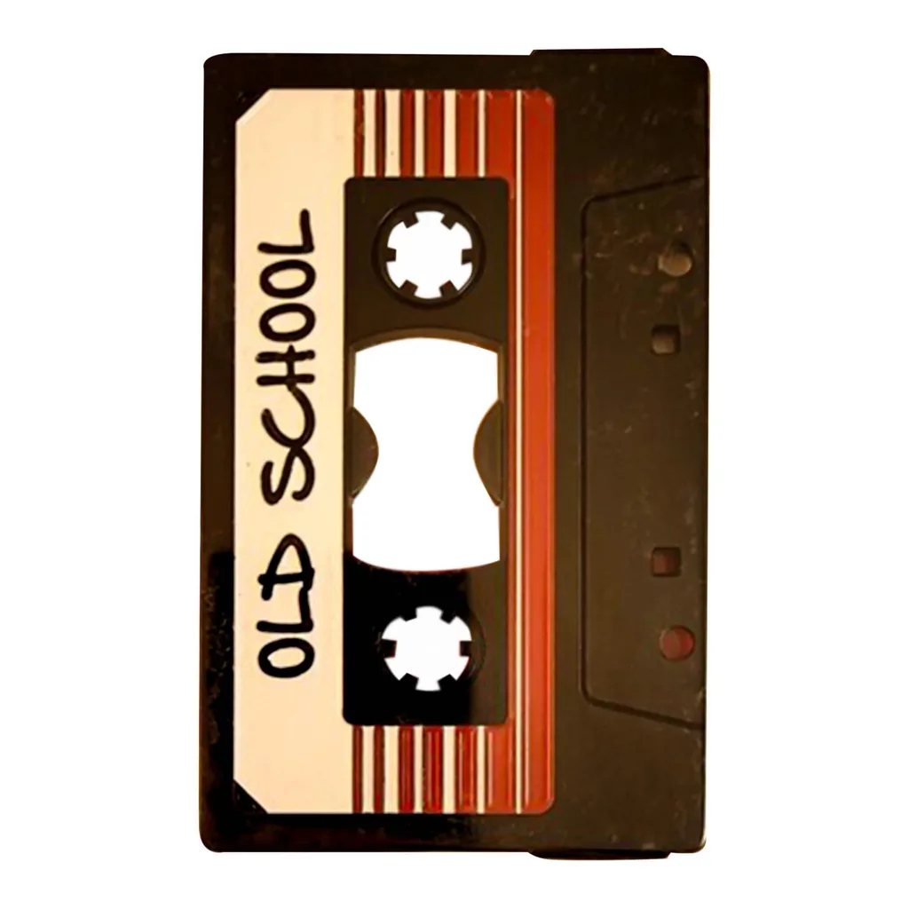 7446cd80-01ad-4409-be93-e5fdf0a6d9fd.jpg Think 3Fold - "Old School" 80's Retro Cassette Metal Magnet Bottle Opener - Brown