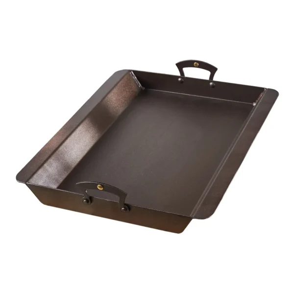 74e7d5f9-3526-4650-a9b8-f839fe1b0b39.jpg Classic Cuisine - Iron Roasting Pan with Handles - Black