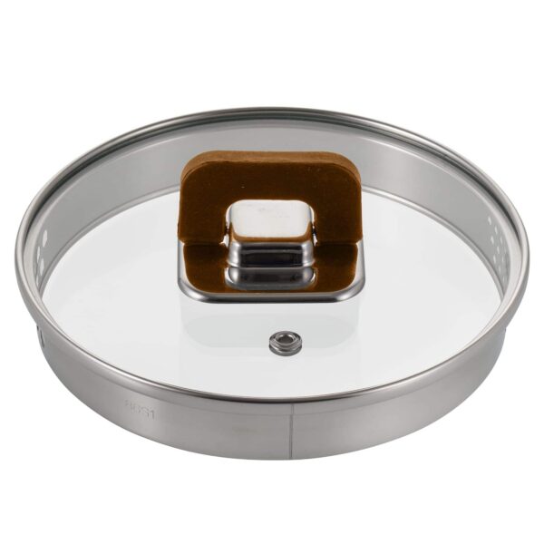 7569b150-1d4e-4b49-8031-5fa123a35421.jpg NutriChef - 3.1 Quart Saucepan Pot, Tempered Glass Lids, Works with NCCWSTKBR (NCWSTKBR31LID) - Brown
