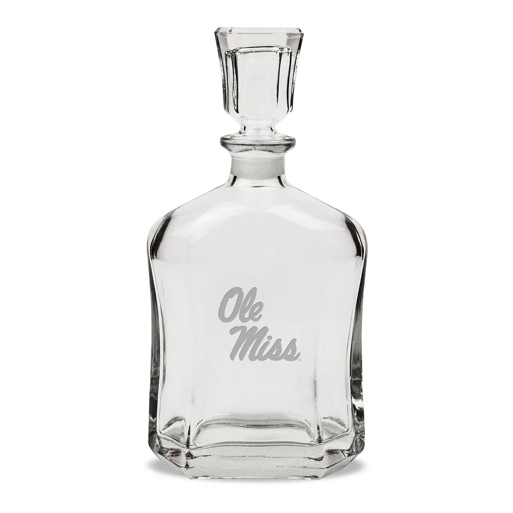 763c7df3-bb58-438f-94d0-f8e72da67f1f.jpg Jardine - Ole Miss Rebels 23.75oz. Crystal Decanter - Multicolor