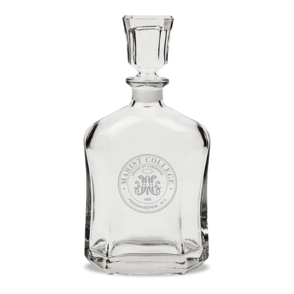 77231b76-f93f-4ea8-9df3-56b8d529950c.jpg Jardine - Marist Red Foxes Team 23.75oz. Crystal Whisky Decanter - Multicolor