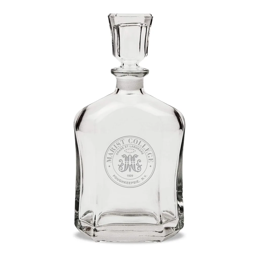77231b76-f93f-4ea8-9df3-56b8d529950c.jpg Jardine - Marist Red Foxes Team 23.75oz. Crystal Whisky Decanter - Multicolor