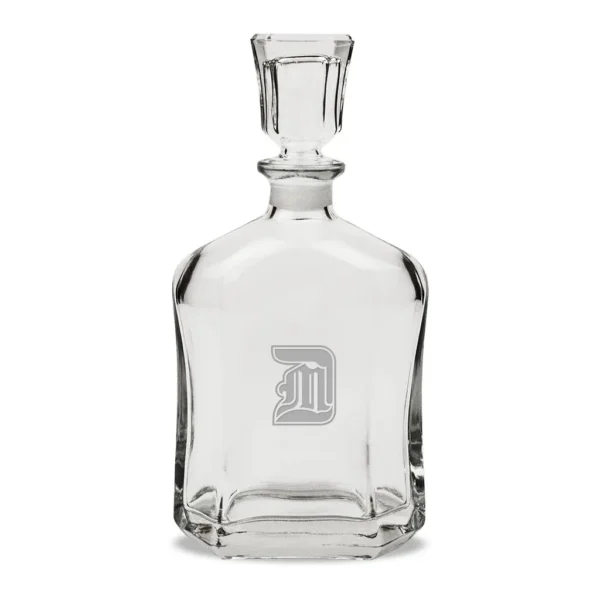 77946ecc-cc75-41f5-9912-16ff71767e50.jpg Jardine - Detroit Mercy Titans Team 23.75oz. Crystal Whisky Decanter - Multicolor
