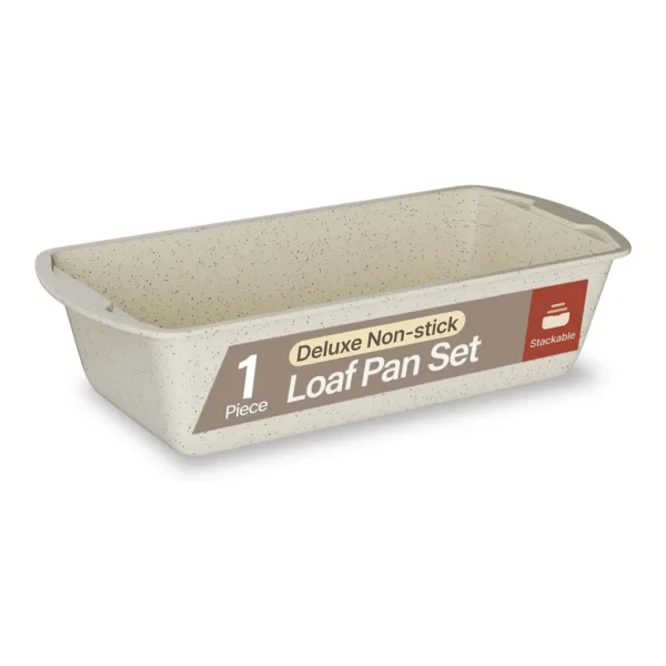 77af5c7d-e601-42dc-a168-be3c01151fba.jpg Bakken- Swiss - Loaf Pan 11" – Nonstick Carbon Steel, Oven Safe to 450°F, PTFE-Free, Stackable, Dishwasher Safe - White Marble