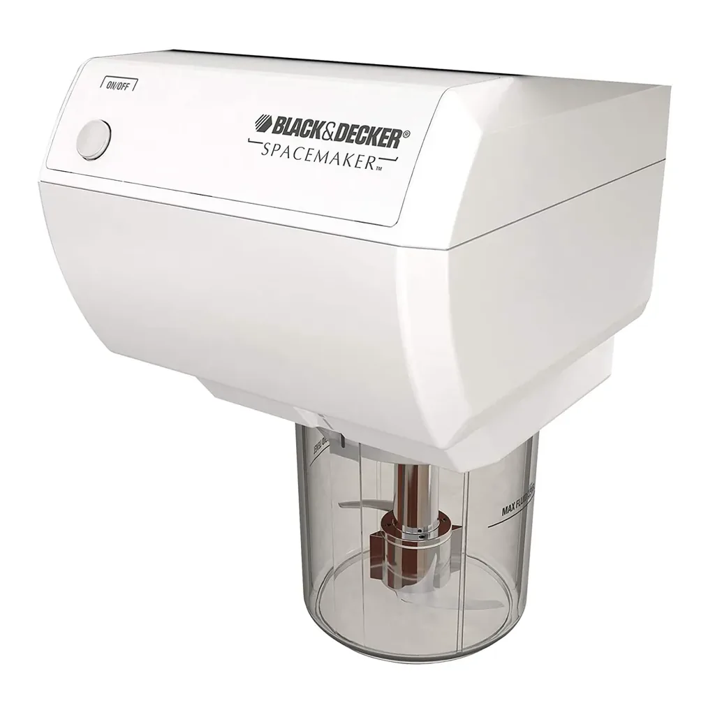 786d7305-4723-49e2-9716-1c1edcee40fb.jpg Black+Decker 310116734M Black & Decker CG800W Spacemaker Mini UTC Food Processor and Coffee Grinder – White