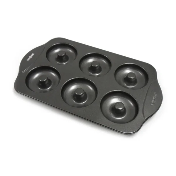 78b3298f-e63c-47c7-bc98-369255f4b2bf.jpg Norpro - Nonstick 6-Cavity Donut Pan - Black