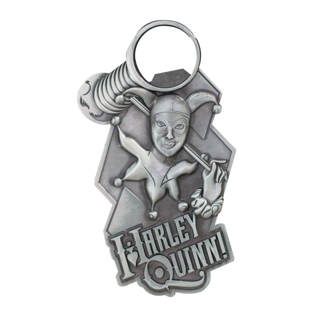 7acf2fe2-9071-45e2-a38d-799d8a24f9d2.jpg ICUP - DC Comics Harley Quinn Mallet Metal Opener - Silver