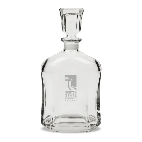 7b8a37a9-f645-47ec-a104-836c21fb6397.jpg Jardine - Shelton State Buccaneers 23.75oz. Crystal Whisky Decanter - Multicolor