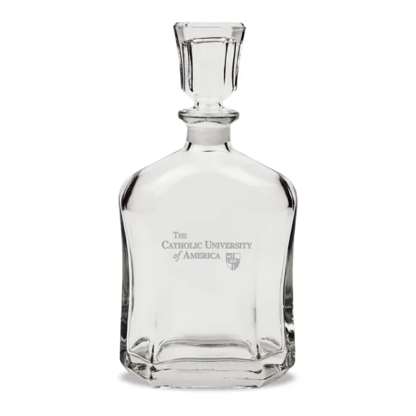 7d6c3473-8dea-4b7f-ab54-4cc8eddfe2e5.jpg Jardine - Catholic University Cardinals 23.75oz. Crystal Whisky Decanter - Multicolor