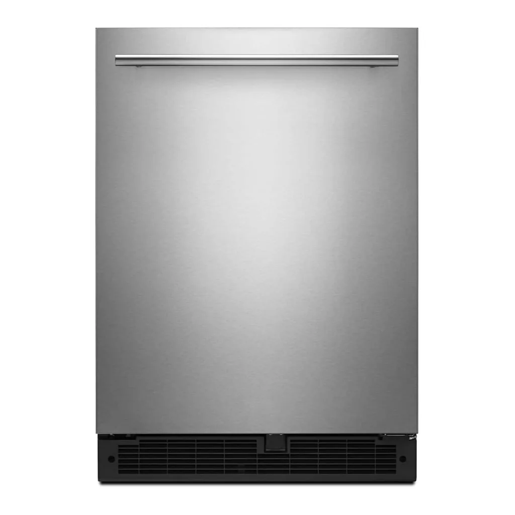 7fdf8853-e88e-4728-8831-bb67420431b7.jpg Whirlpool - 5.1 Cu. Ft. Built-In Mini Fridge - Stainless Steel