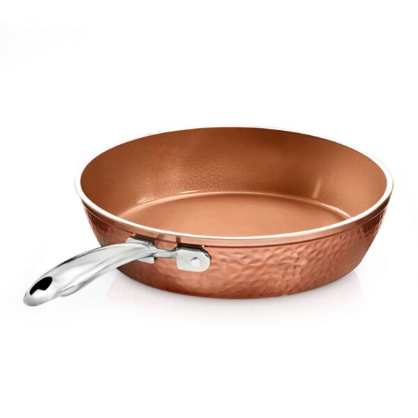 833b10fd-af7d-4cd1-8cfb-75e7a83dba69.jpg Gotham Steel - Hammered 9.5" Nonstick Fry Pan - Copper