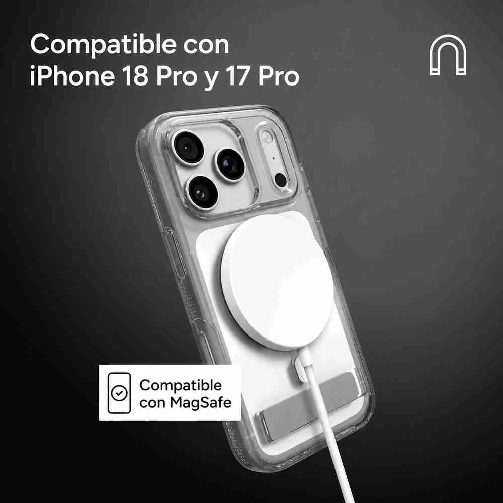 840390392497_3_2.jpg Zagg Case Crystal Palace with MagSafe KS for iPhone 18 Pro/17 Pro - Clear