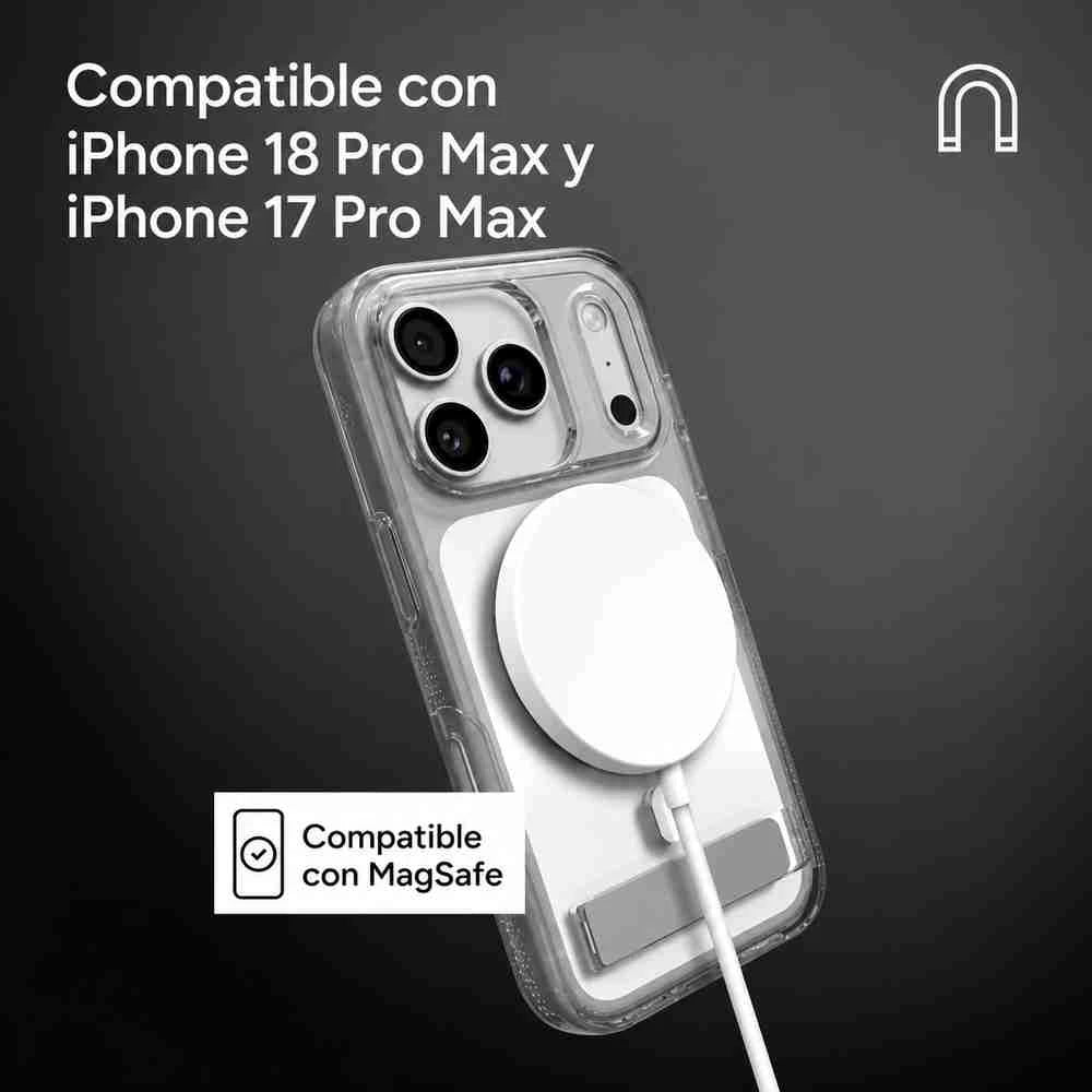 840390392503_3_10.jpg Zagg Case Crystal Palace with MagSafe KS for iPhone 18 Pro Max/17 Pro Max - Clear