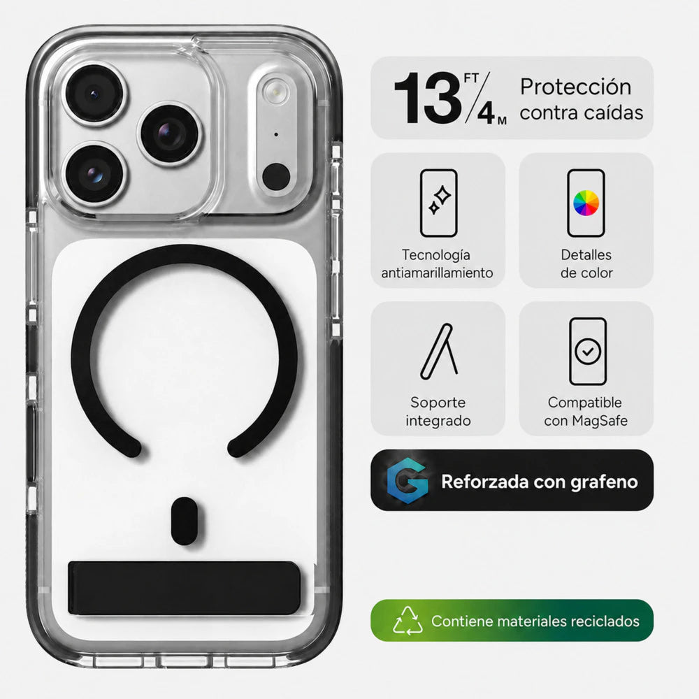 840390392619_2_10.jpg Case ZAGG Santa Cruz with MagSafe KS for iPhone 18 Pro/17 Pro
