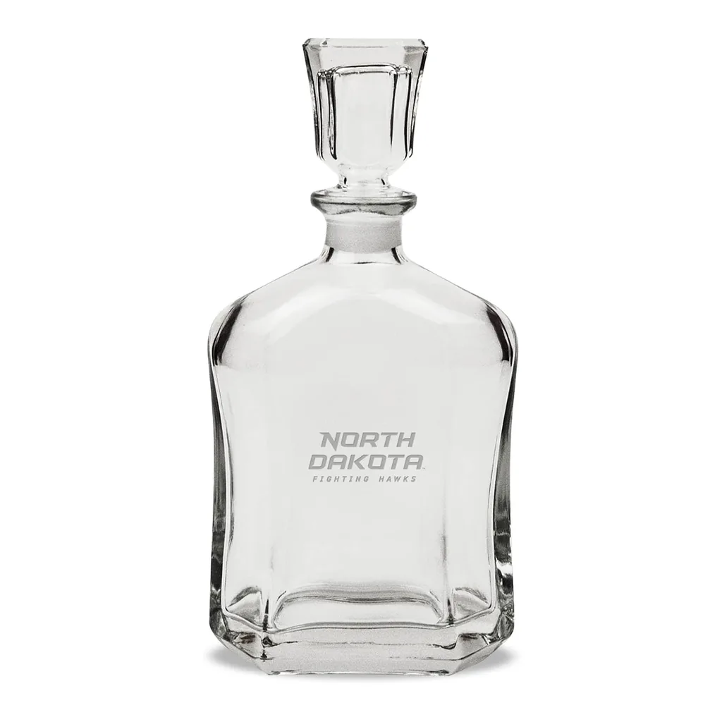 866f58bd-15cd-404a-b167-5c9f8d6a6400.jpg Jardine - North Dakota 23.75oz. Crystal Whiskey Decanter - Multicolor