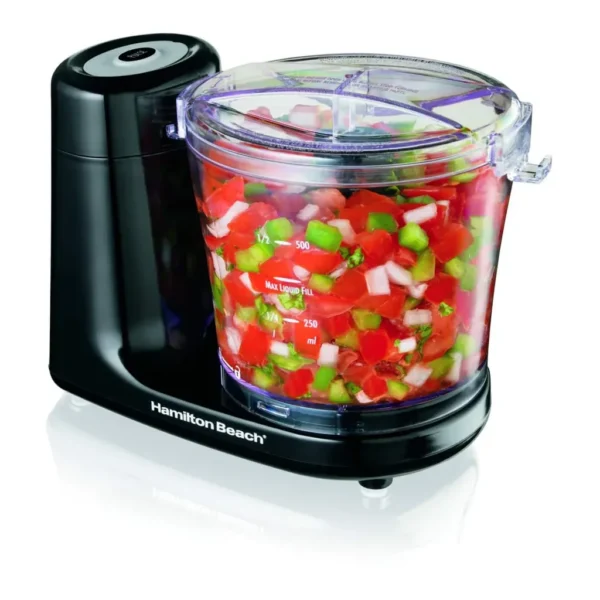 87006ca6-c595-420c-87ec-671d2d9fd5fa.jpg Hamilton Beach 72900G Black 3 cups Food Chopper 80 W – Black|Clear