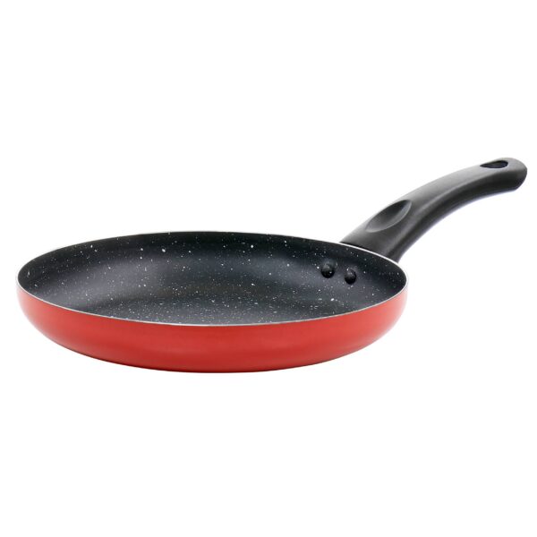 87934f51-7f4f-4e2e-b0cb-00aa5dfe8af4.jpg Oster - Luneta 9.5 Inch Aluminum Nonstick Frying Pan - Red