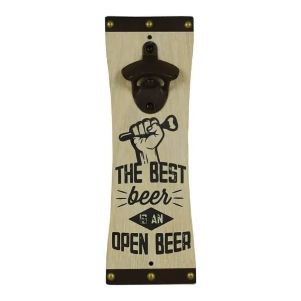 8c5c6abf-f8b8-4e0f-85e5-9d118e7bc19d.jpg Amber Sporting Goods - Wall-Mounted Bottle Opener for Beer, Soda, and Pop Modern & Elegant Kitchen and Barware - Multicolor