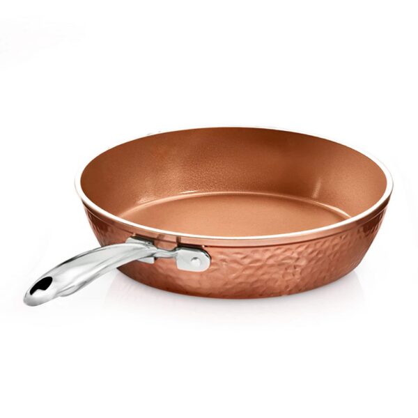 8c80e30e-8033-4bcc-ba1f-127dd35d44e3.jpg Gotham Steel - Hammered 12" Nonstick Fry Pan with Stay Cool Handle - Copper
