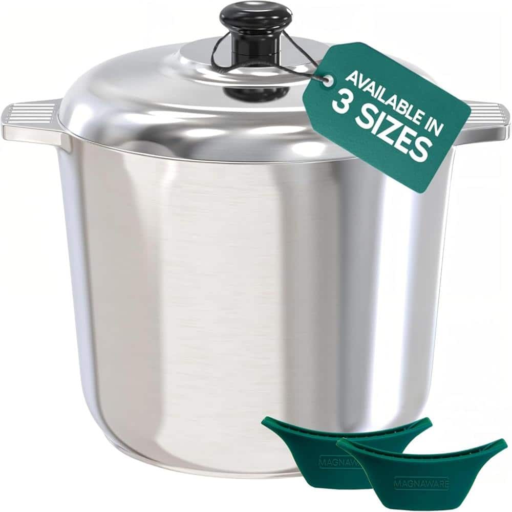 8cf0cddb-b500-45e6-8c55-6a4d516b5f79.jpg Magnaware - Stock Pot with Lid - 10 Quart - Aluminum