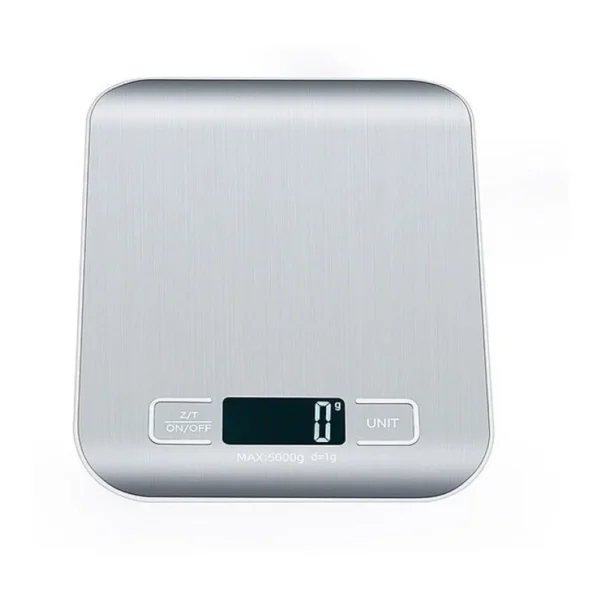 8d18e226-f638-4b93-89d2-5857ddc74e6f.jpg COWIN - 11 Pounds Digital Kitchen Food Scale LCD Display - Silver