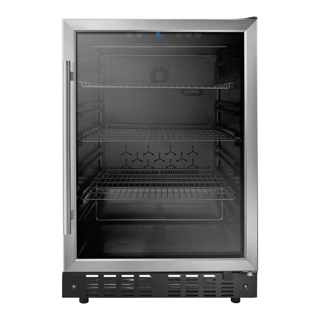 8fca0335-8b2c-4364-8b50-8e167cf984c8.jpg Insignia™ - 165-Can Built-In Beverage Cooler - Stainless Steel