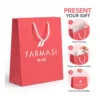 FARMASI Carton Bag Small — Coral — How to open and use the empty bag FARMASI Carton Bag Small — Coral — How to open and use the empty bag