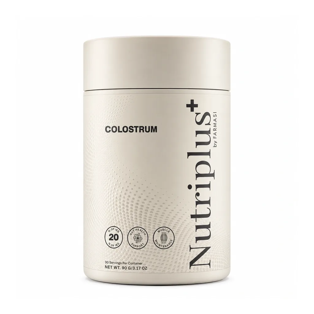 FARMASI Nutriplus+ Colostrum – 90 g – Main product on white FARMASI Nutriplus+ Colostrum – 90 g – main product on white
