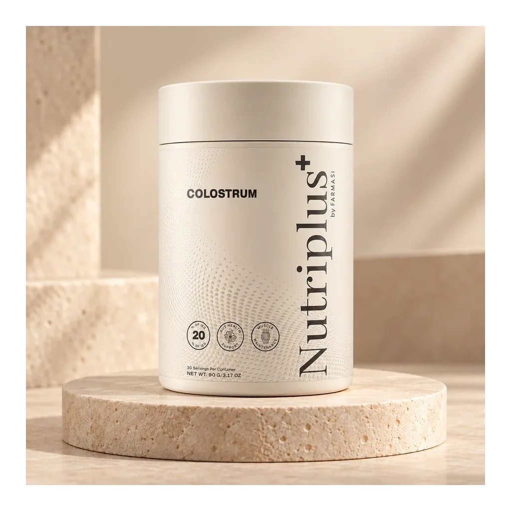 FARMASI Nutriplus+ Colostrum – 90 g – Decorative scene FARMASI Nutriplus+ Colostrum – 90 g – decorative scene