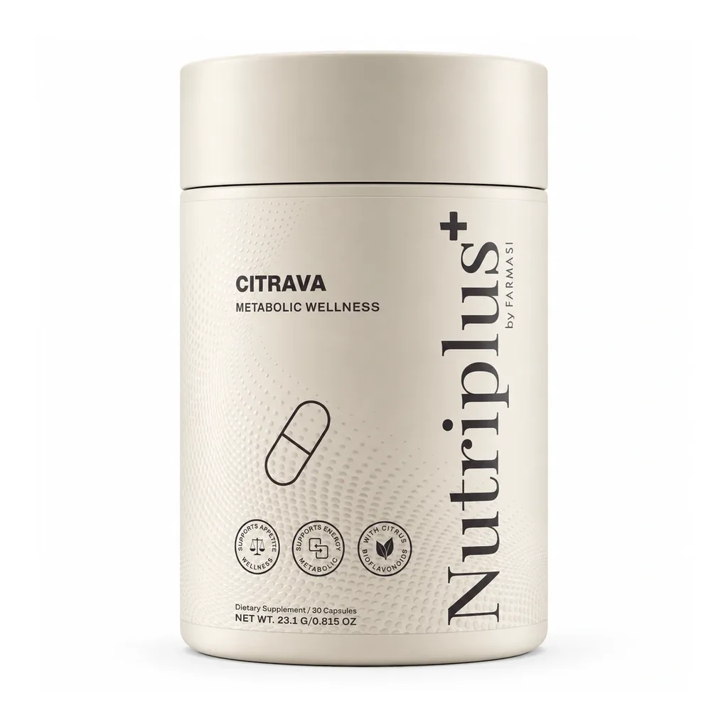 FARMASI Nutriplus+ Citrava – 30 Capsules – Front packaging detail FARMASI Nutriplus+ Citrava – 30 Capsules – front packaging detail