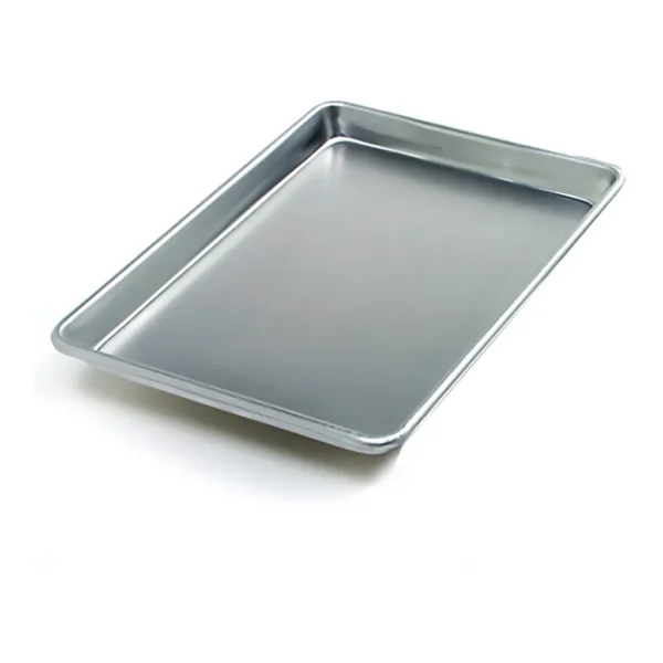 90736dae-6ffe-4ce0-92f2-560a326c4f80.jpg Norpro - Jelly Roll Pan, 18 x 13 Inch Commercial Grade Aluminum Baking Sheet - Silver