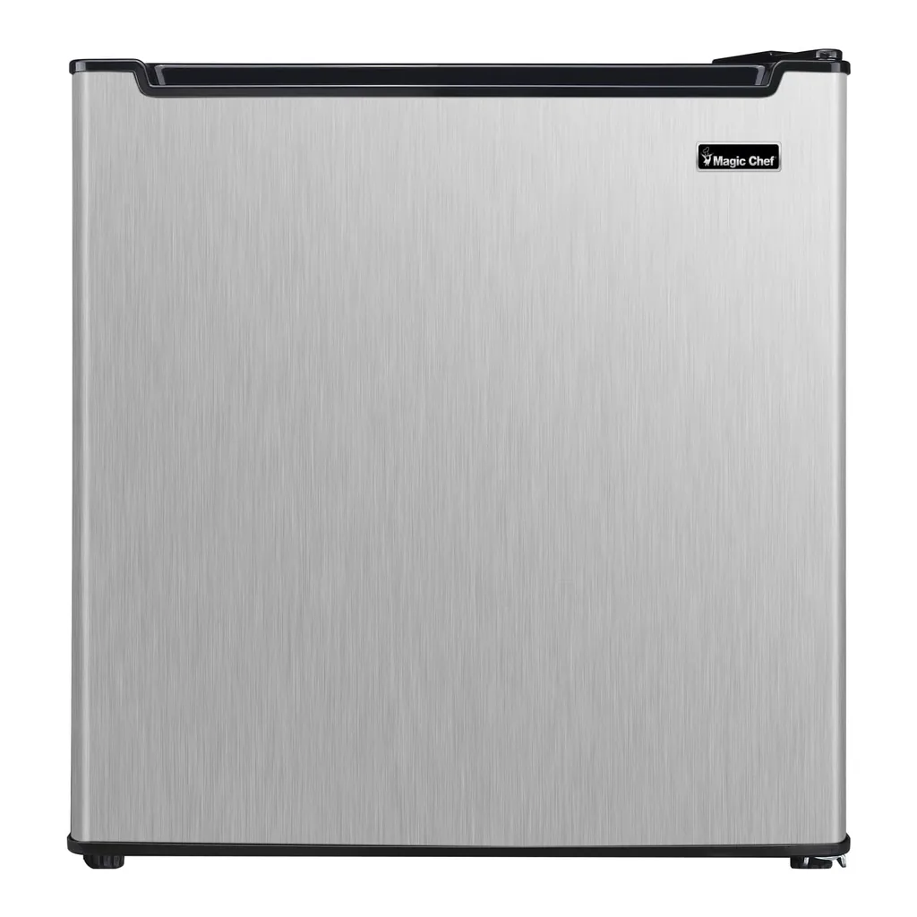 93660615-63be-46ca-98ea-c5acd6d6269f.jpg Magic Chef - 1.7 cu. ft. Mini Fridge Freezerless - Stainless Steel