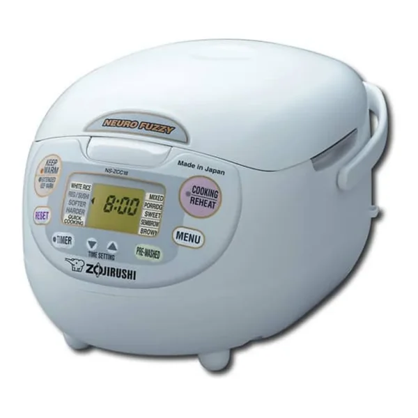 9391749_ra.jpg Zojirushi NS-ZCC18 Neuro Fuzzy Rice Cooker and Warmer – White