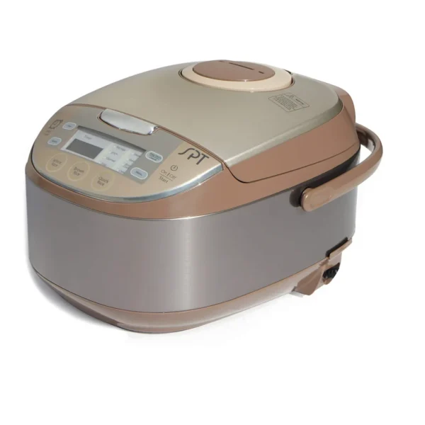 93f25778-09f4-44f9-a857-2a1a26b78bbf.jpg SPT RC-1206 6-Cup Multi-functional Rice Cooker – Bronze