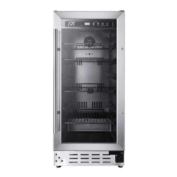 95489fda-9505-4afe-9145-47d23d6a0d8e.jpg SPT - 92-Can Beverage Cooler - Stainless Steel