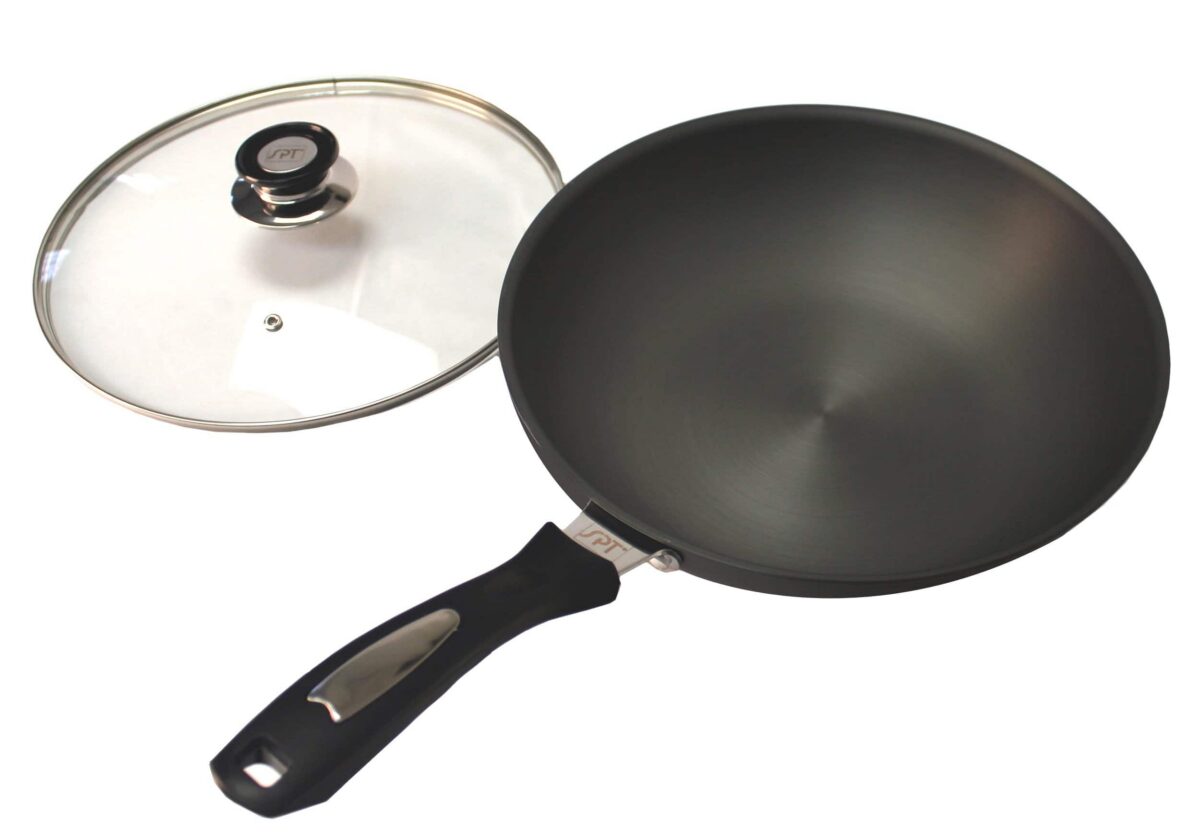 98bdf952-b7f9-4ac7-bec3-24fc21bac206.jpg SPT - 12″ Hard-Anodized Wok - Black