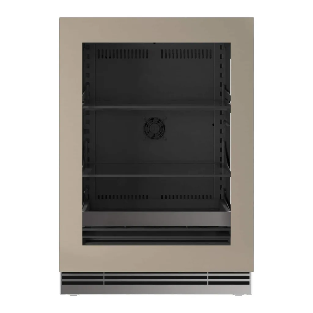9928d000-cb5e-488e-8c87-1bd6b3fe45c5.jpg U-Line - 24"W. 5.1 Cu.Ft. Built-In Panel Ready w. Glass Compact Beverage Center - Custom Panel Ready